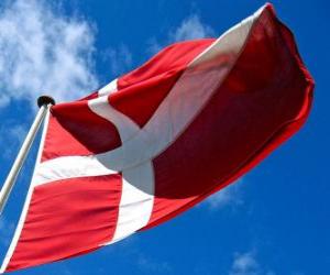 пазл Флаг Дании